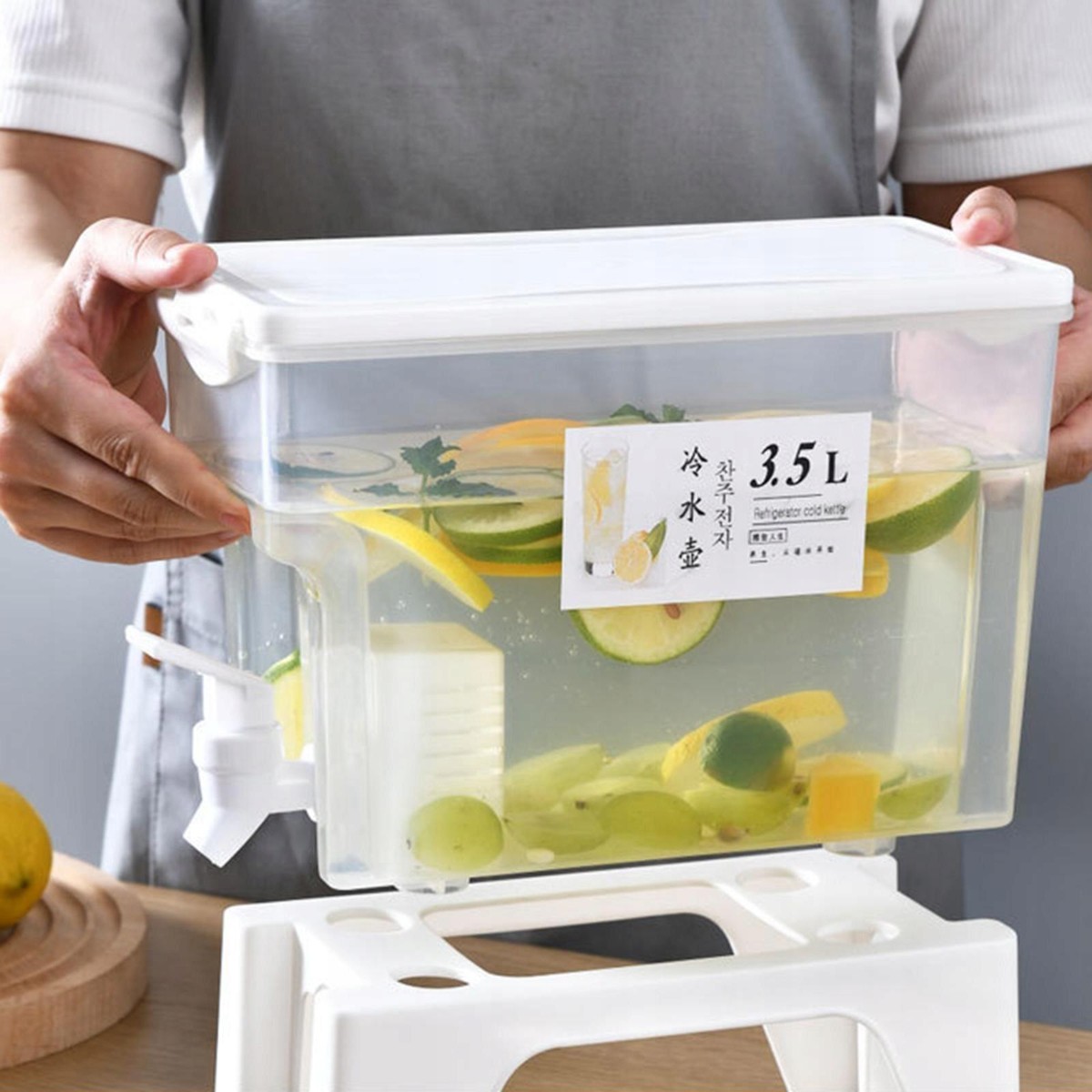 Лимонадник пластиковый с краном Lemonade Bottle 3.5 л (R93237)