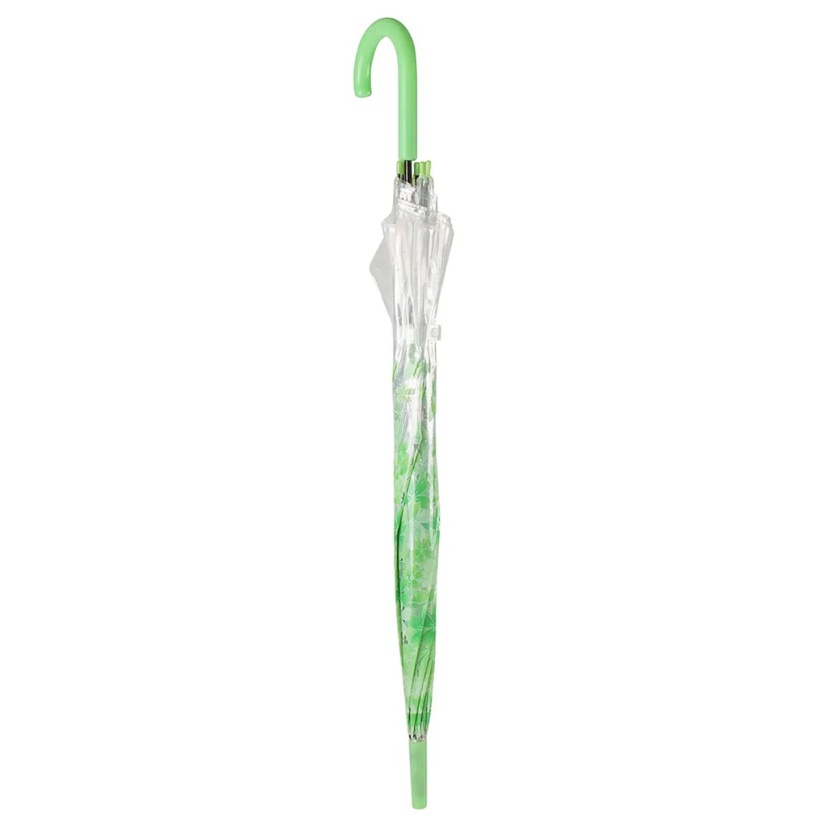Зонт трость полуавтомат Umbrella Cane "Весна" 60 см (R83140) (Зеленый)