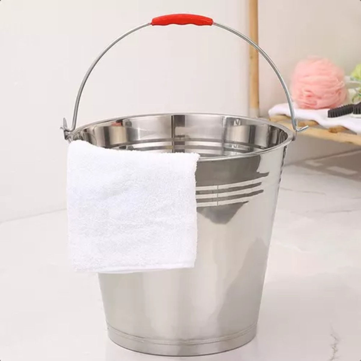 Ведро с нержавеющей стали A-PLUS 10 л (0364)