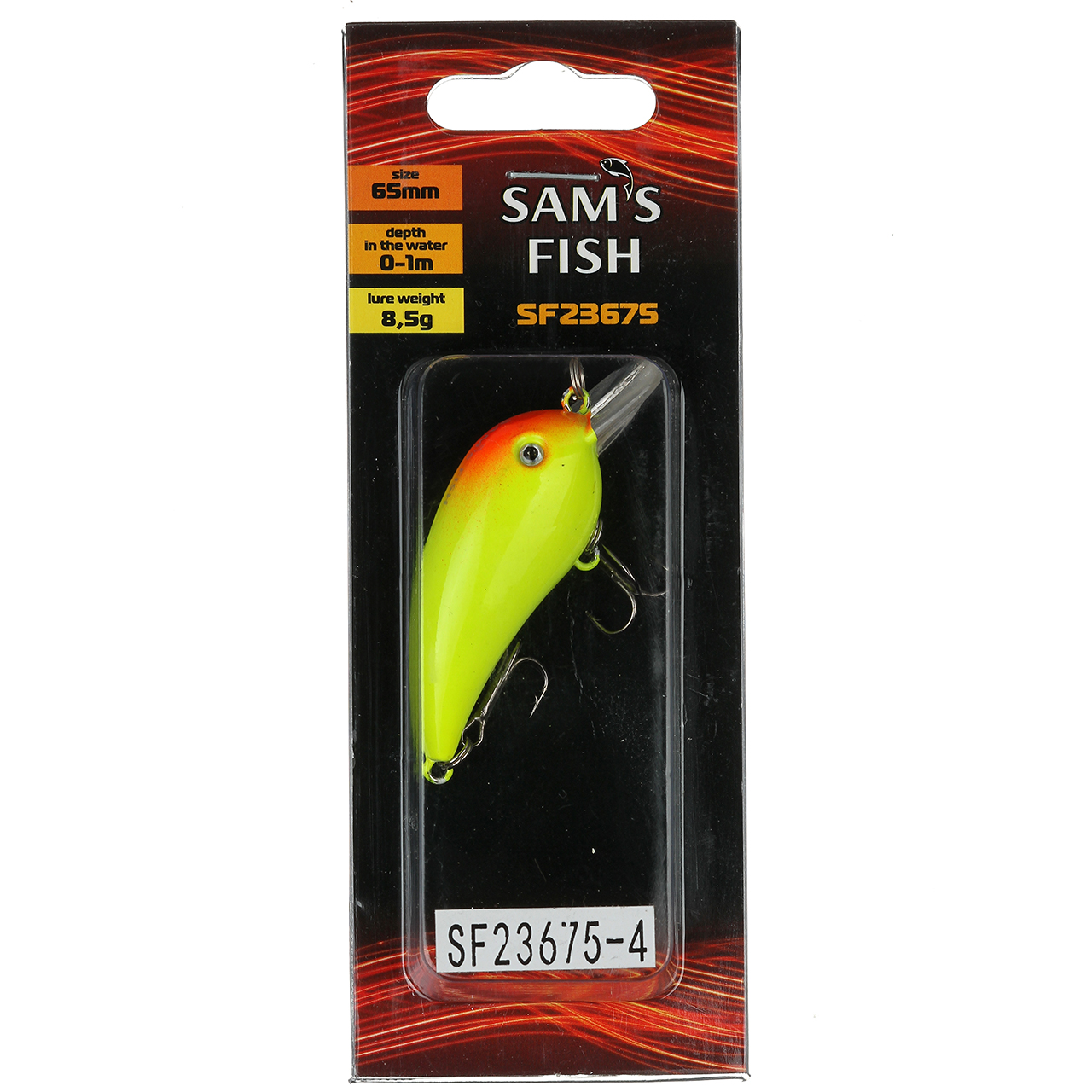 Воблер Sams Fish 65 мм (SF23675-4)