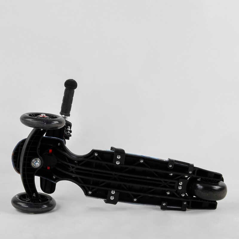 Самокат_5в1_S_3597_(1)_Best_Scooter_АБСТРАКЦИЯ_с_защитным_бампером_PU_колеса_ПОДСВЕТКА__КОЛЕС_в_коро