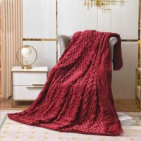 Плед покрывало Евро овчина Colorful Home 200 х 220 см (36973) Молочный