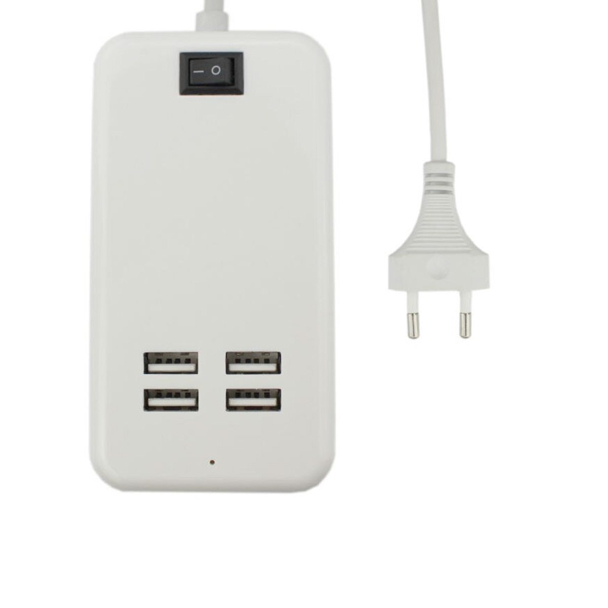 Сетевое зарядное устройство Hub 15W на 4 порта