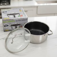 Кастрюля с антипригарным покрытием HONEYCOMB Styleberg 24 х 11.5 см 5.1 л (1304)