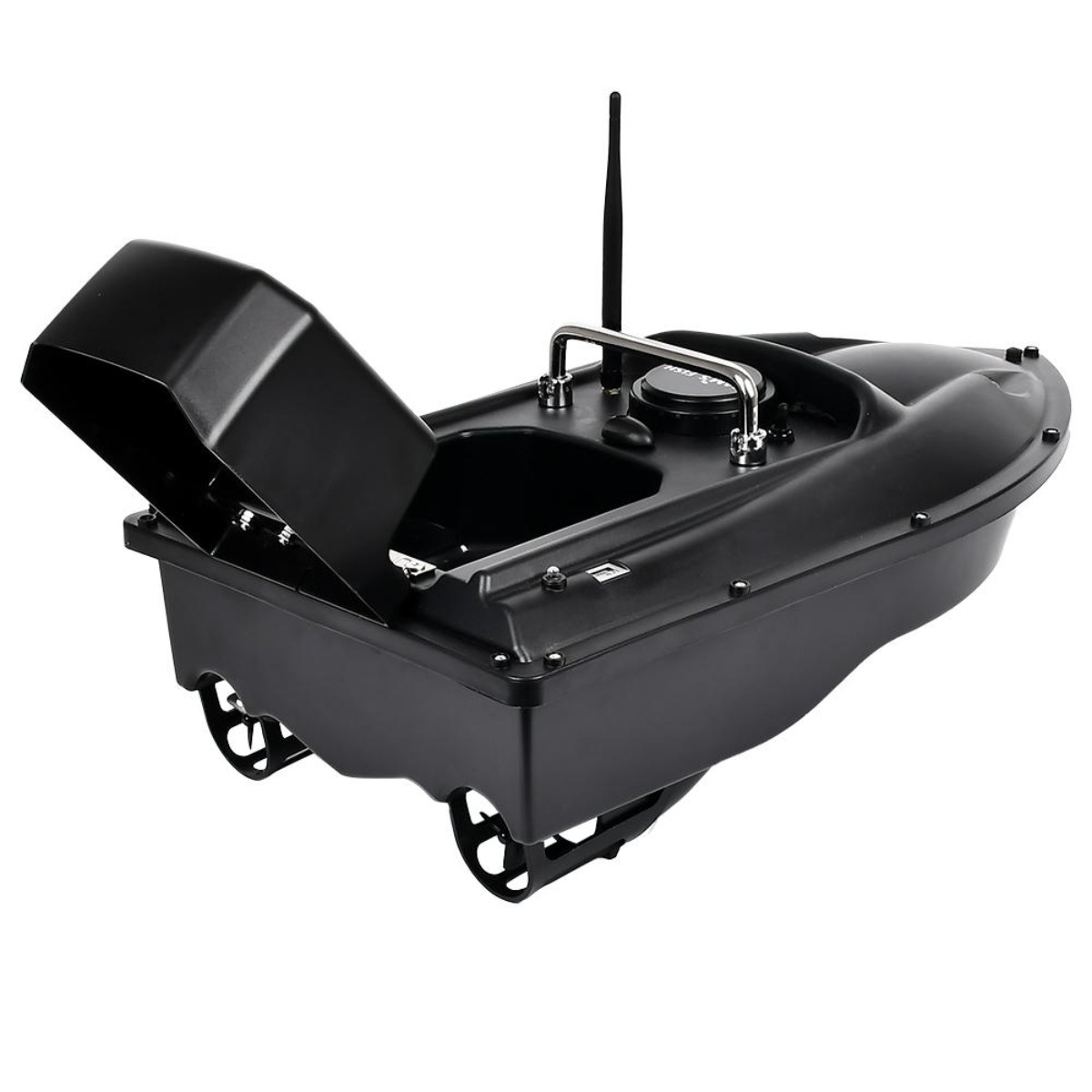 Кораблик для прикормки Sams Fish 1 сброс дистанционно до 100 м 2 винта 49 х 27 х 16 см (SF24037)