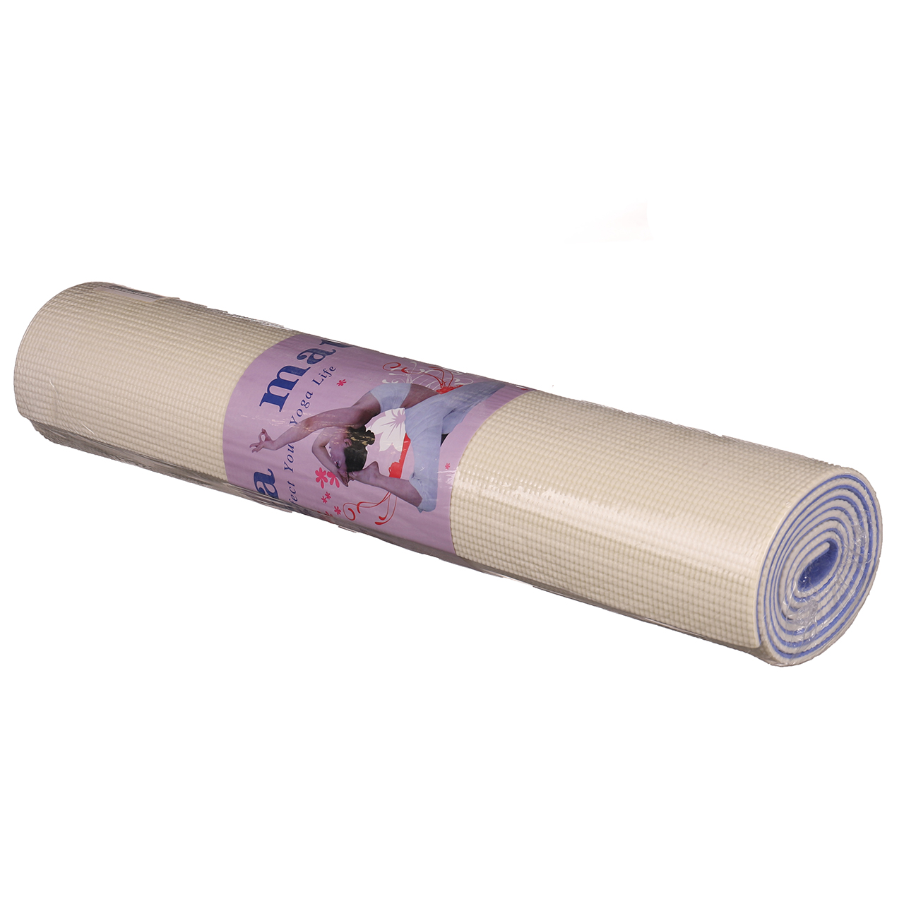 Мат для йоги Profi 173 х 61 x 0.4 см двухсторонний MS 2283
