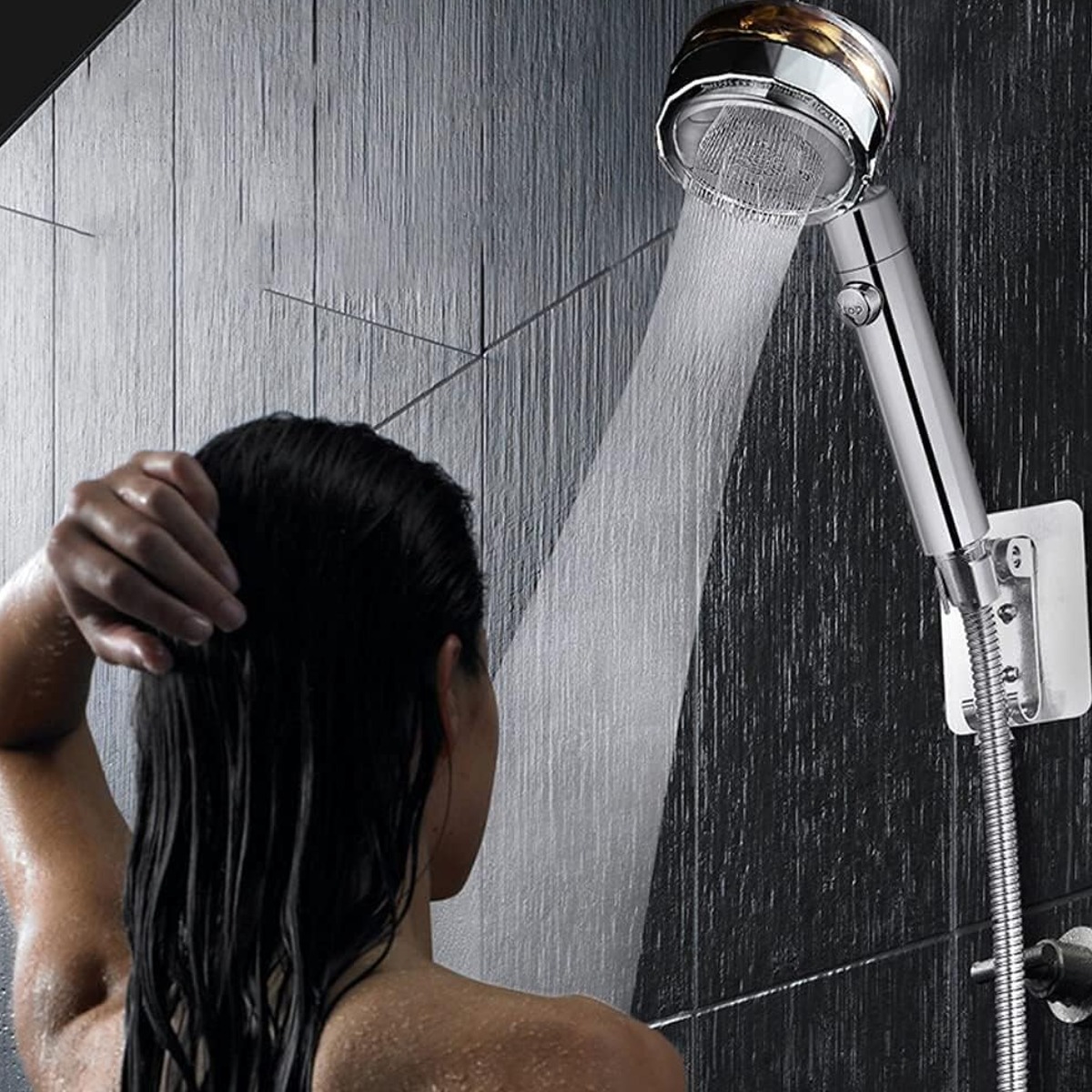 Насадка для душу з вентилятором TURBOCHARGED SHOWER HEAD 