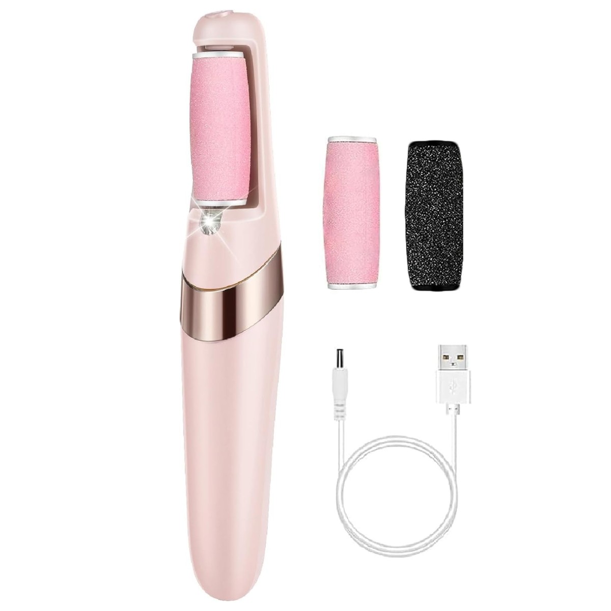 Электрическая пемза для удаления мозолей и чистки пяток Flawless Pedi