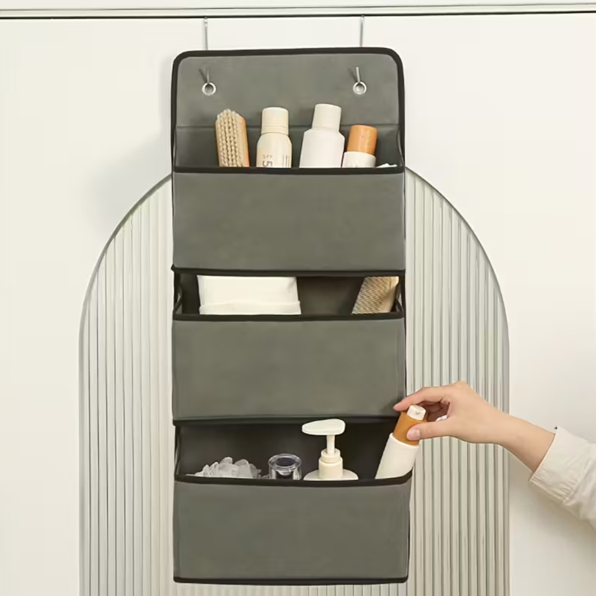Органайзер подвесной  для хранения вещей Hanging Organizer 3 секции 30 х 65 см (R100575)