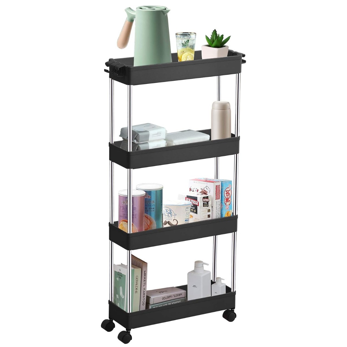 Этажерка на колесах A-PLUS 4 яруса (400 SR)