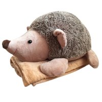 Плед детский с мягкой игрушкой KOLOCO 