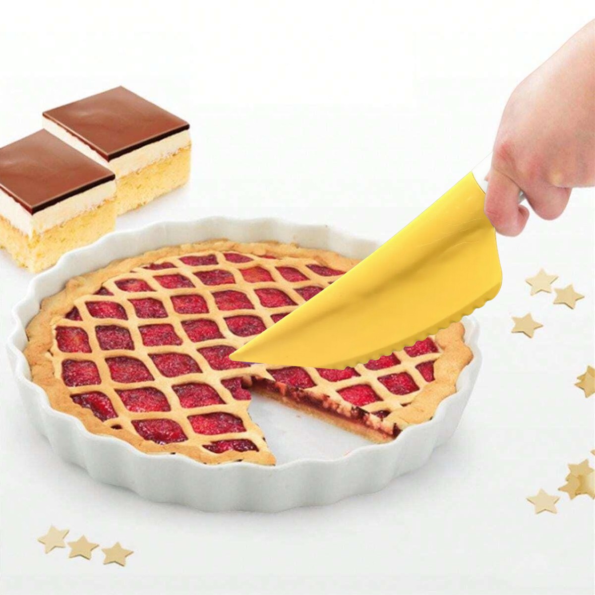 Нож кондитерский для растирания глазури CAKE TOOLS 28 см (832 ZN) 