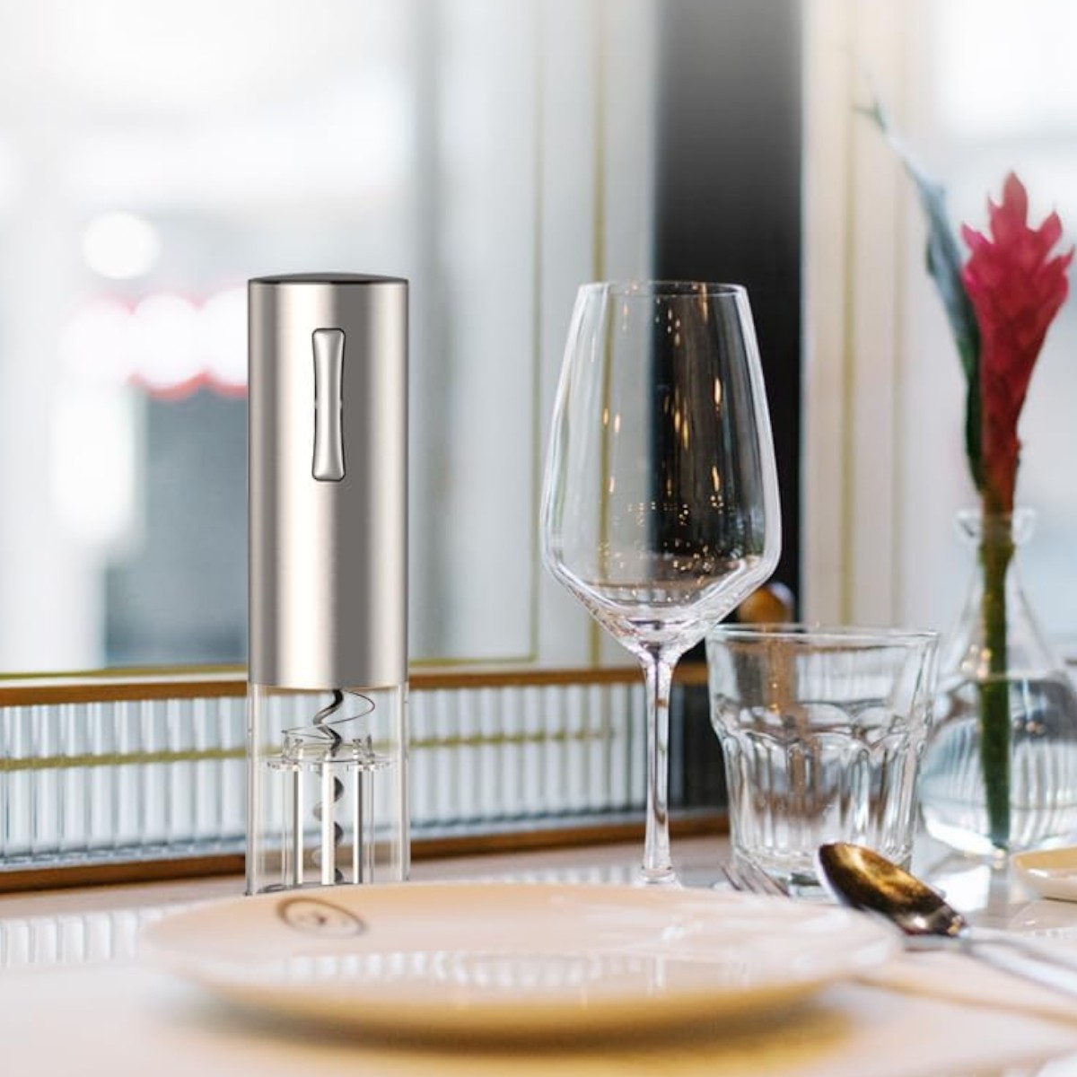 Штопор электрический Electric Wine Opener электроштопор для вина (R97140)