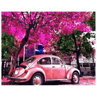 Набор_для_росписи_по_номерам_Strateg_"Розовый_Volkswagen_Beetle"_(VA-1975).jpg