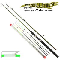 Спиннинг фидер оригинал Crocodile Evolution 3.0 м 180 г 2+3k (SF23773)