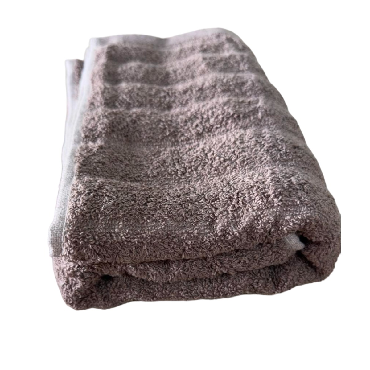 Полотенце банное Home Textiles "Шарпей" махра 130 х 70 см (38643) Коричневый