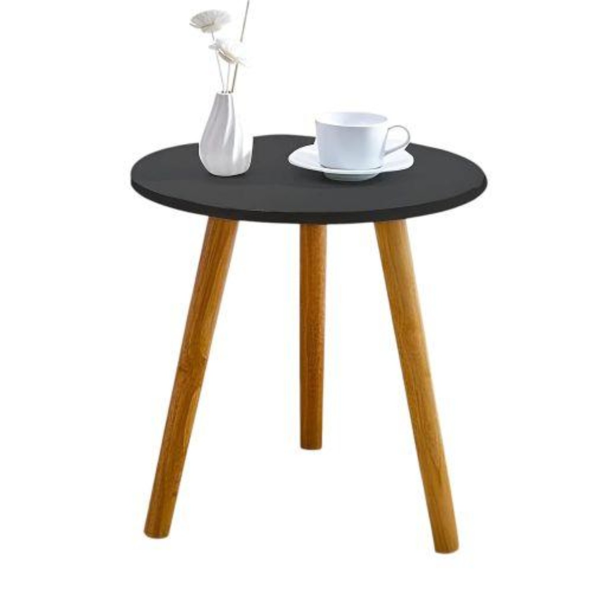Стіл журнальний Modern Home 42 х 42 см (M50278-BL) Чорний
