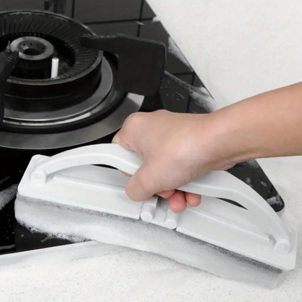 Щітка-губка складна для миття посуду Cleaning Brush 