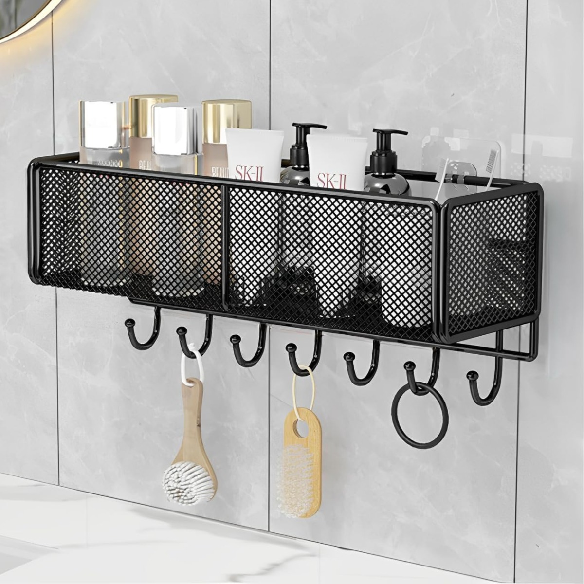 Полка настенная Modern Home 40 х 13.5 х 15 см (M50243) (Черный)