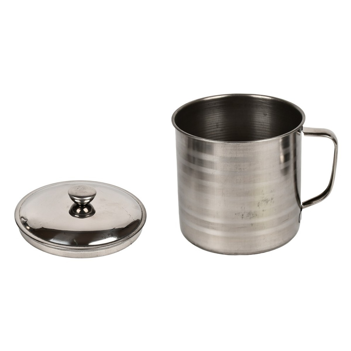 Набір туристичних кухлів з кришками Cup Sets з нержавіючої сталі 5 шт (R93224)