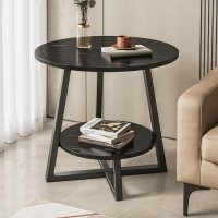 Стол журнальный Modern Home 2 яруса 40 х 40 х 55 см (M50292-BL) Черный