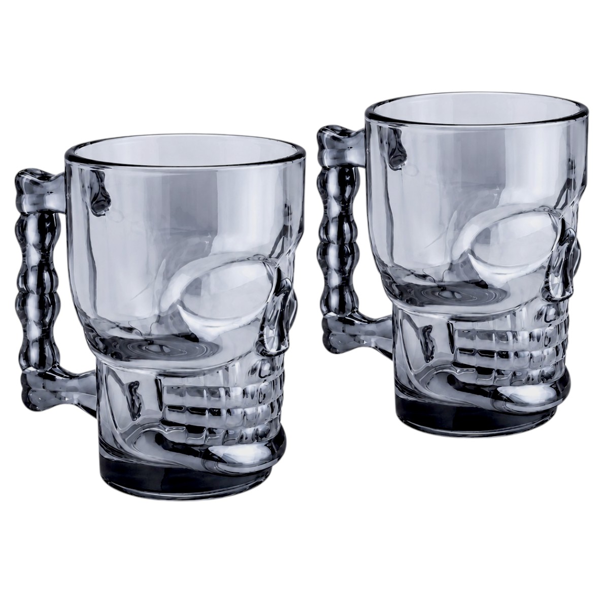 Бокалы пивные High Quality Череп 500 мл 2 шт (R2980)