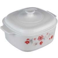 Кастрюля стеклянная для запекания A-PLUS 2.5 л (1866) Круглая