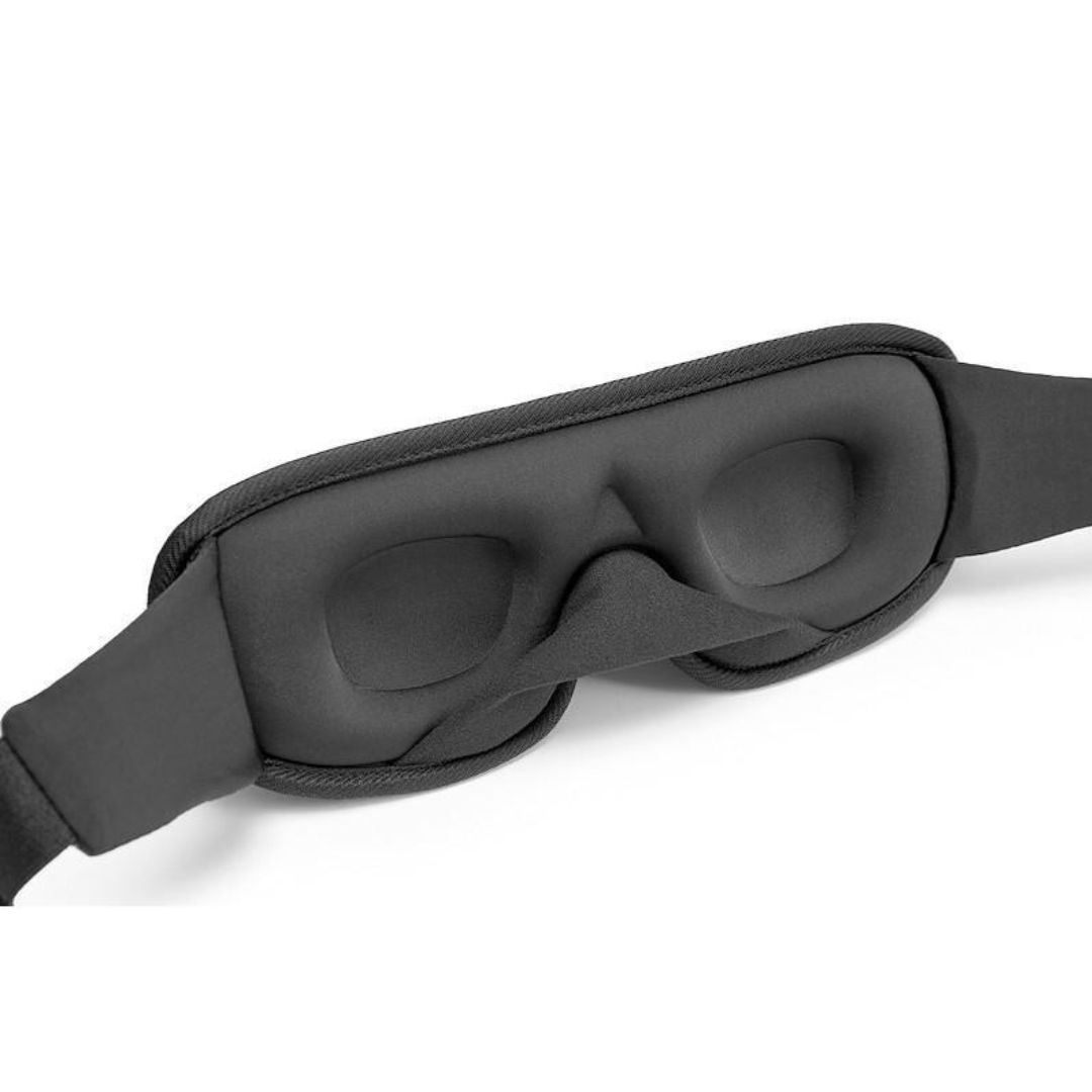 Маска на очі для сну та відпочинку з дихаючим ефектом 3D Sleep Eye Біла