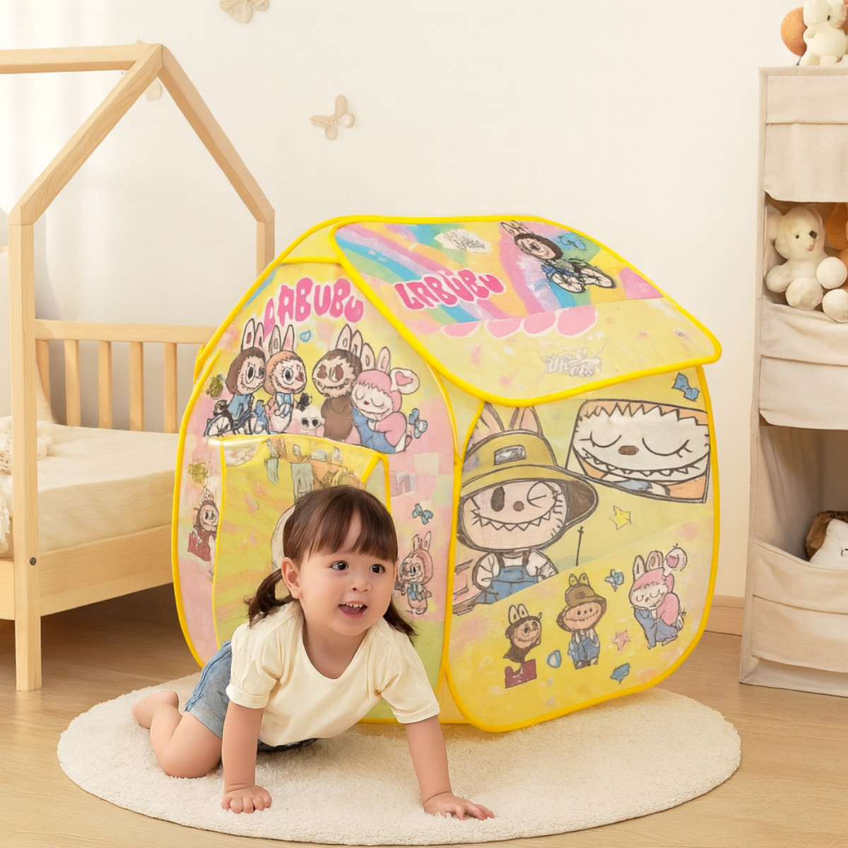 Детская игровая палатка Kid`s Tent "Labubu" 109 х 109 х 112 см (228-11)