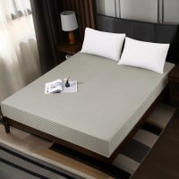 Простынь на резинке KOLOCO 160 х 200+25 см + наволочки 50 х 70 см (38652) Серый