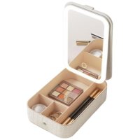 Органайзер дорожный для косметики Makeup Case с зеркалом и LED подсветкой