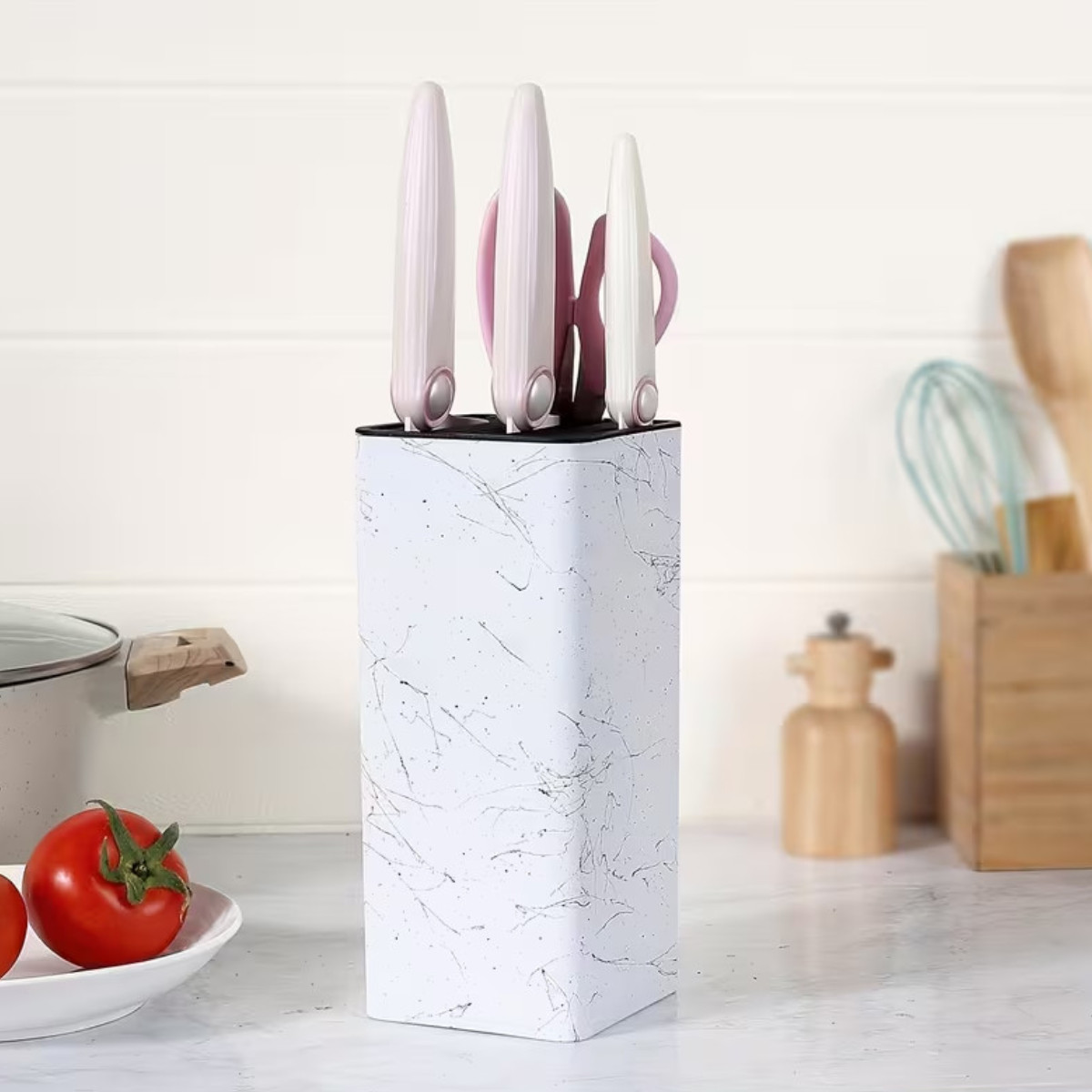 Подставка для ножей универсальная Marble 9.5 х 22.5 см (R41392)