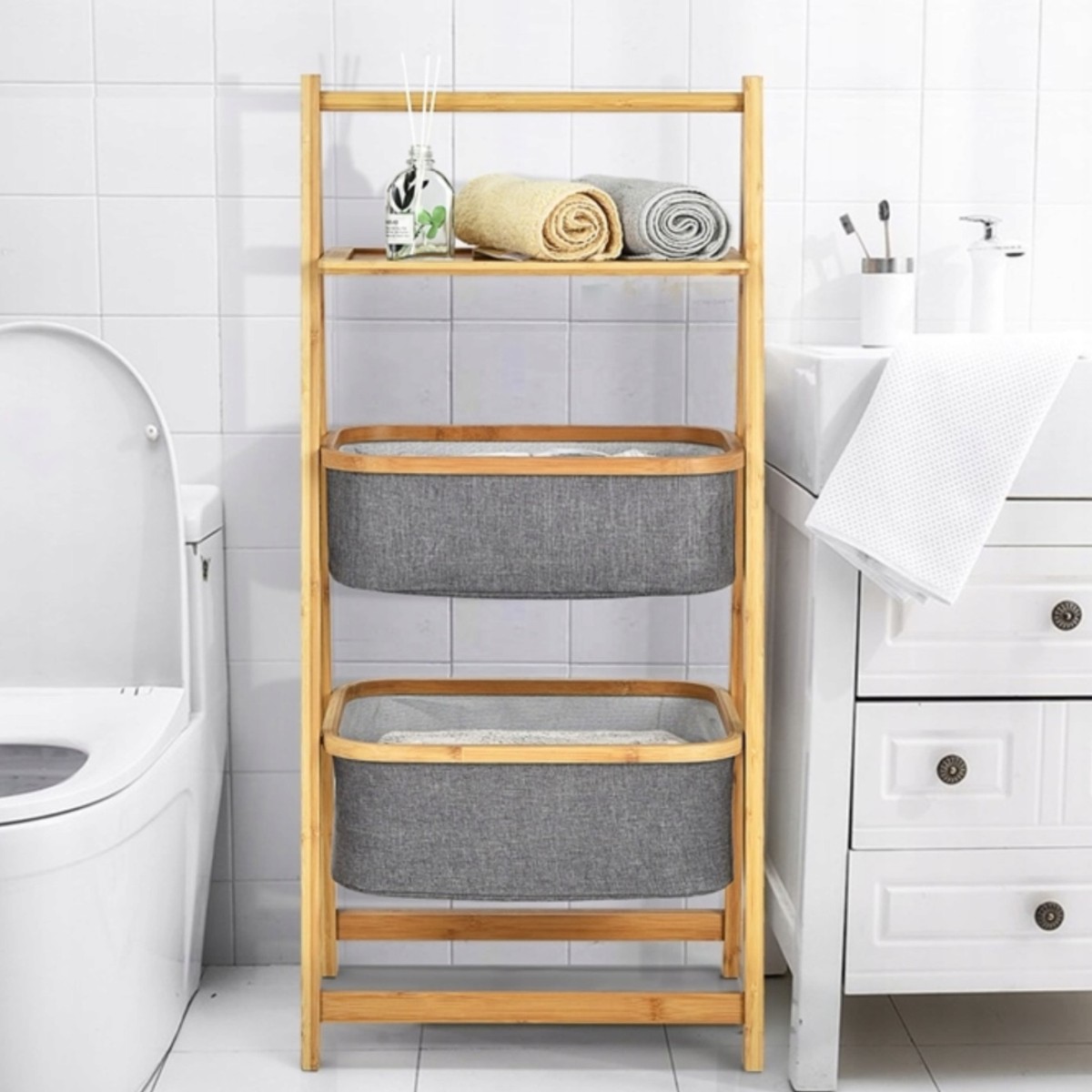 Этажерка напольная Modern Home 3 яруса 45 х 35 х 109 см (R35234) 