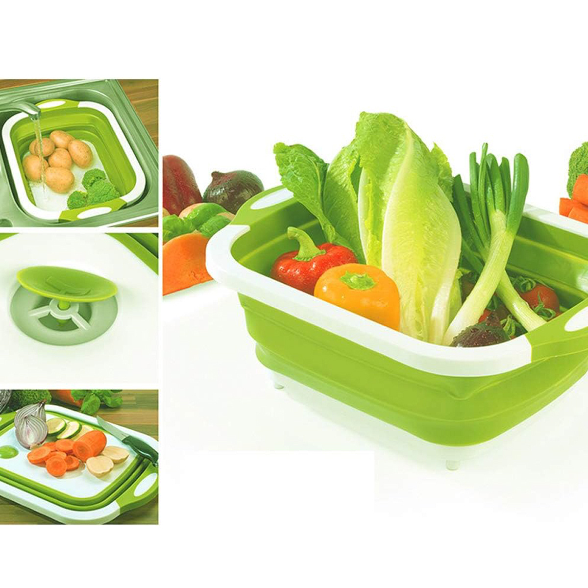 Складна дошка-миска Chopping Board 3 в 1