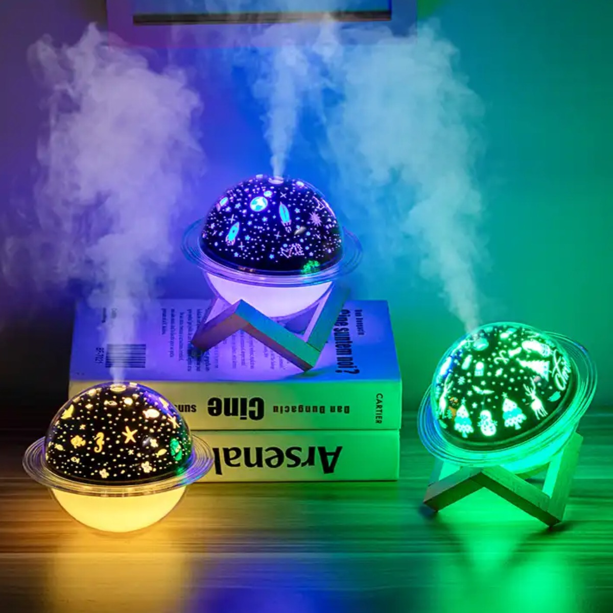 Увлажнитель воздуха-ночник RIAS с RGB подсветкой