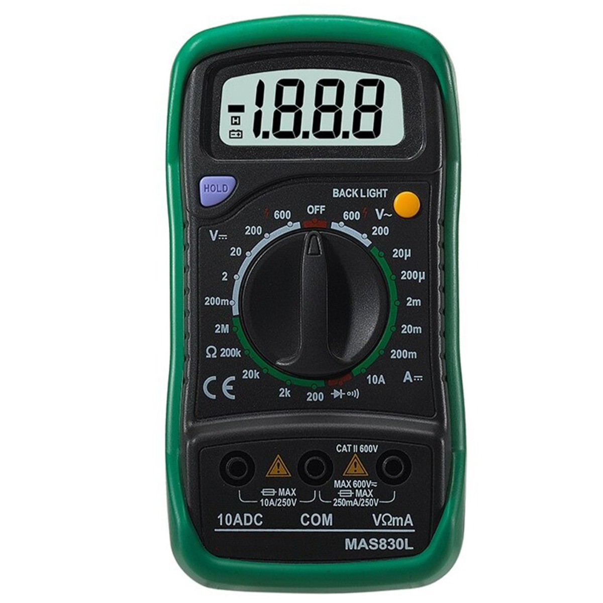 Мультиметр цифровий MZ (MAS830L) 