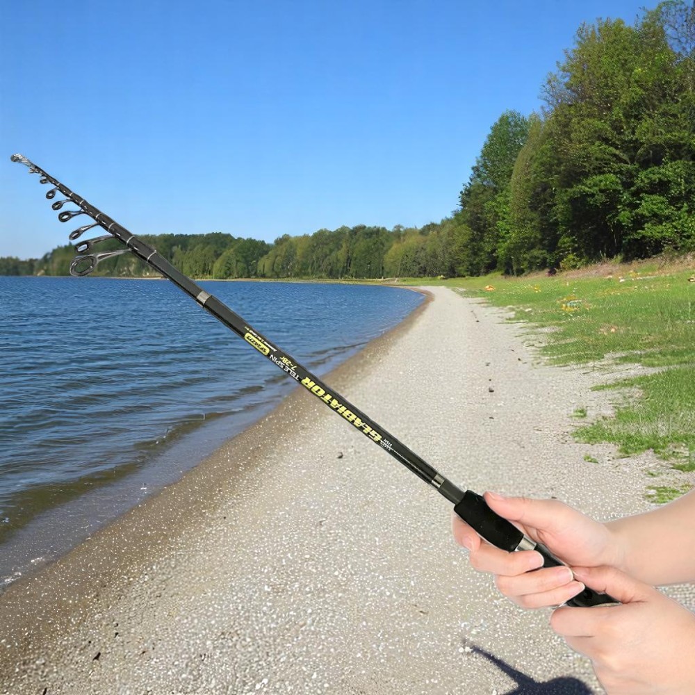 Спінінг телескоп штекерний Sams Fish Gallant 2.4 м 7-28 г 9+1 к (SF24273)