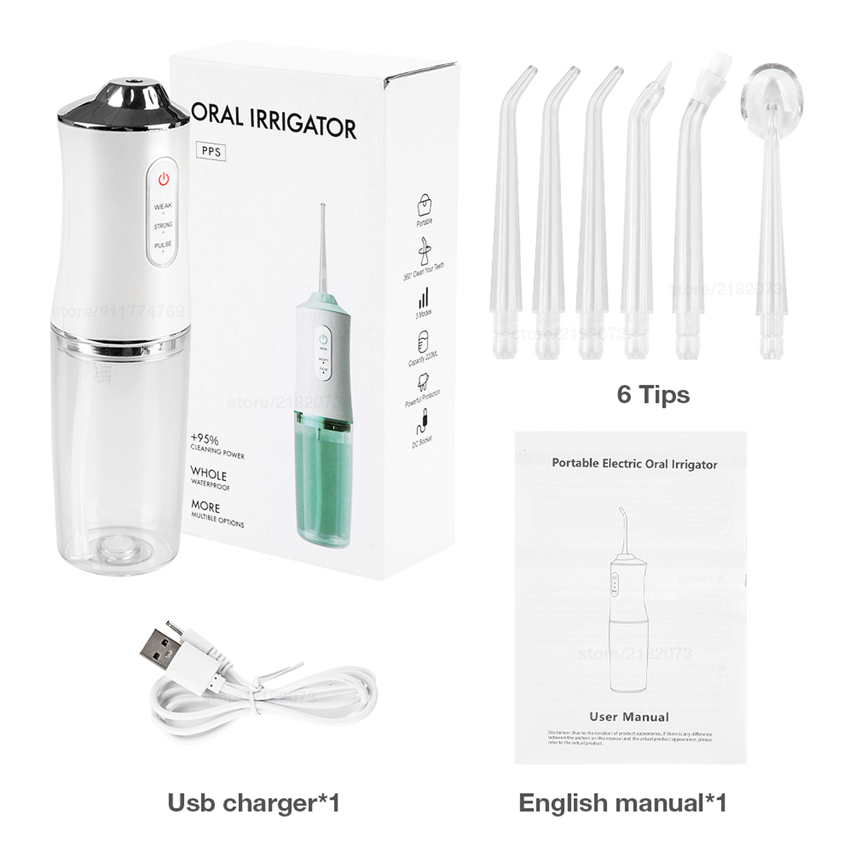 Іригатор для зубів 230 мл Portable Oral Irrigator