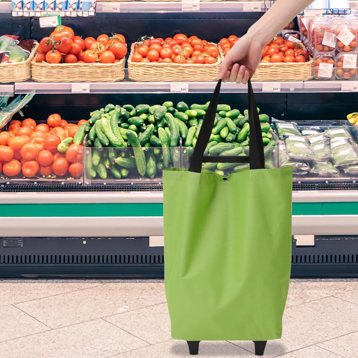 Сумка хозяйственная на колесах Shopping Bag 32 х 15 х 40 см (R32864)