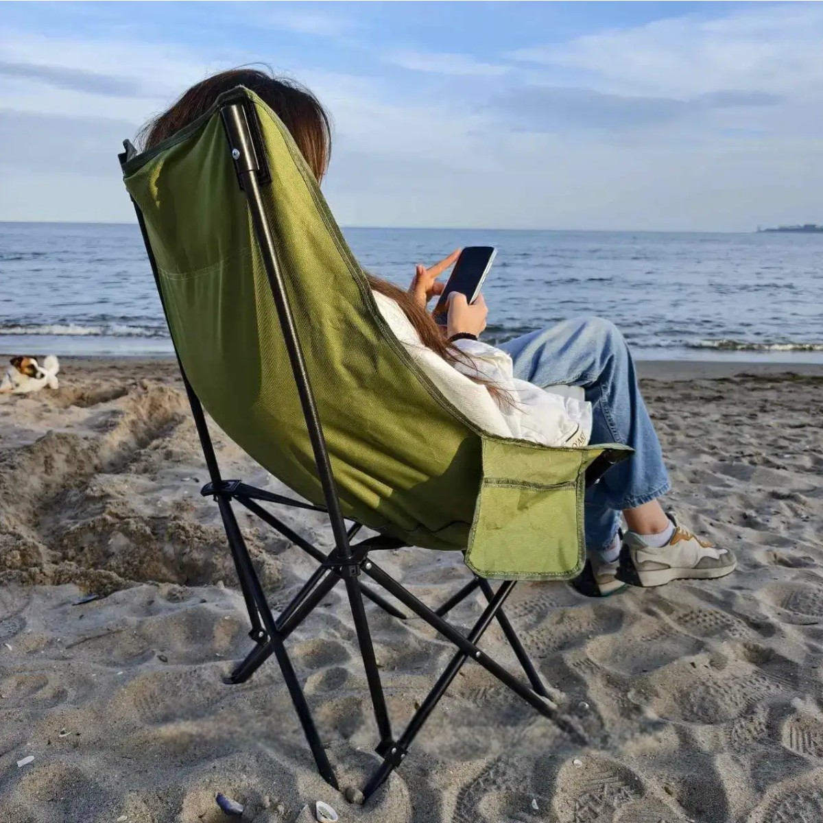 Раскладное туристическое кресло KITUA Camping 60 х 66 х 90 см (MH-5557)