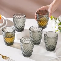 Набор стаканов Garbo Glassware 6 шт 270 мл (5209DZS) Smoky grey