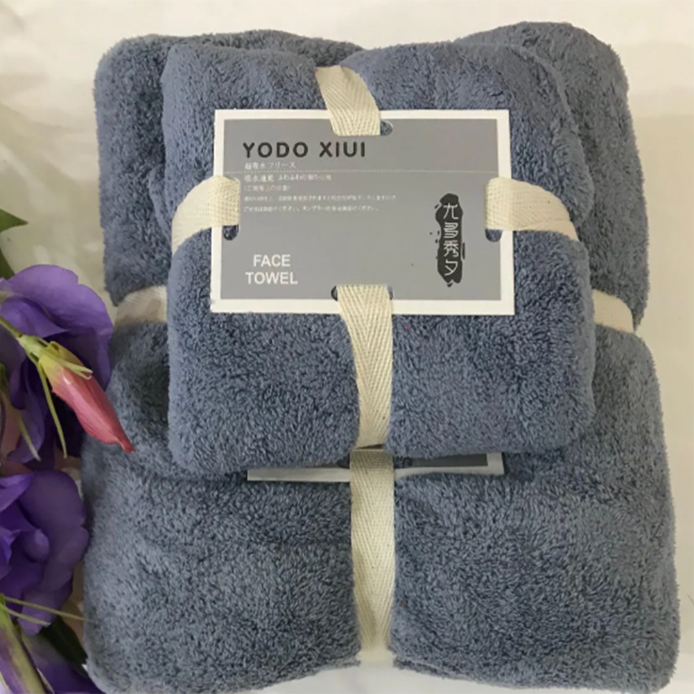 Набір рушників YODO XIUI мікрофібра 140 х 70 та 75 х 35 см (23298)