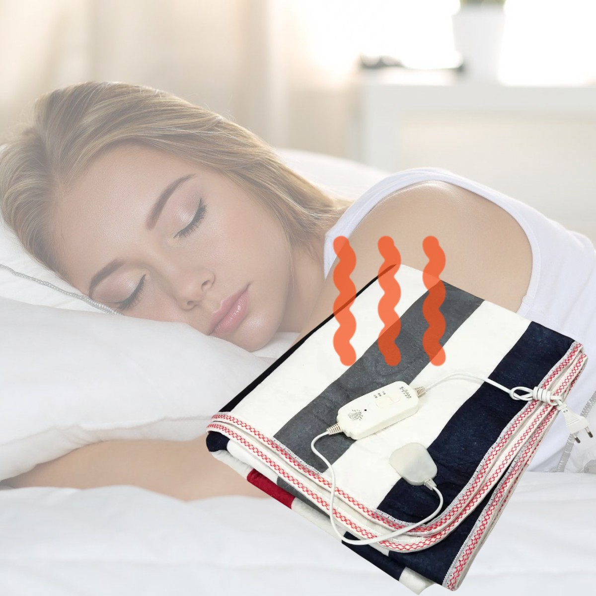 Электропростынь Electric blanket 150 x 120 см (5733)