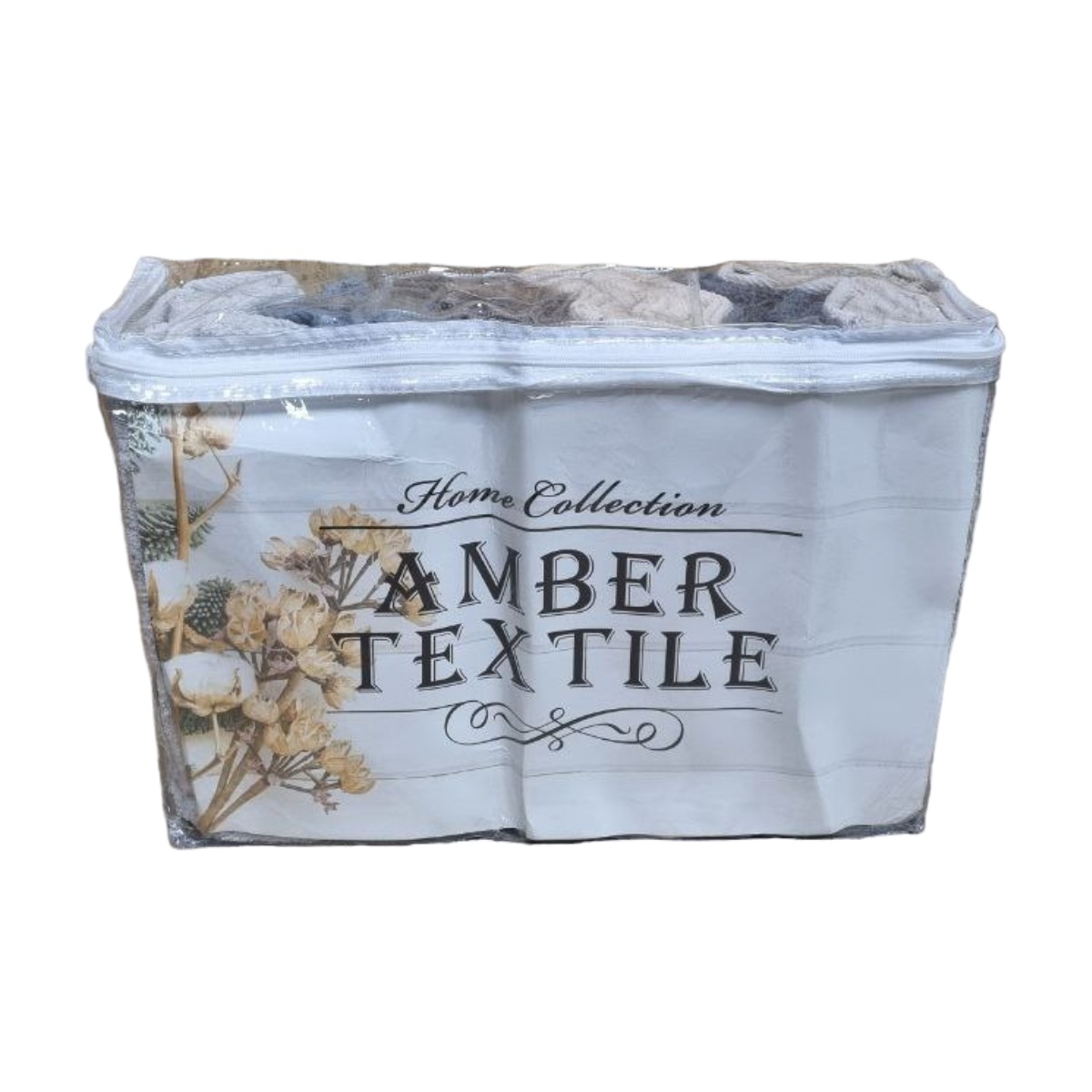 Набор полотенец для лица Home Textiles "Шарпей" махра 6 шт 90 х 45 см (37599) 