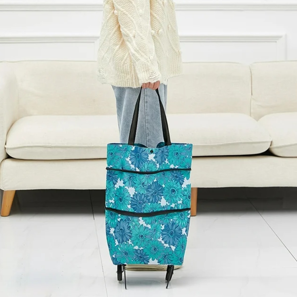 Сумка господарська на колесах Shopping Bag (4539 SH)