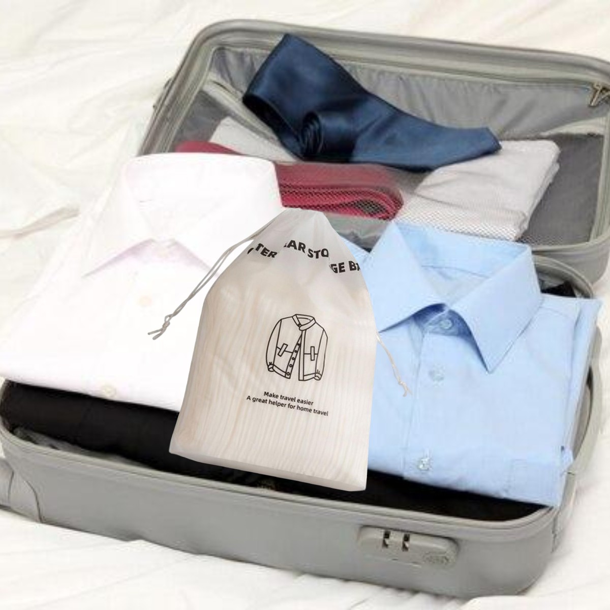 Сумка-органайзер для хранения одежды TRAVEL ORGANIZER BAG 32 х 42 см (R101199)