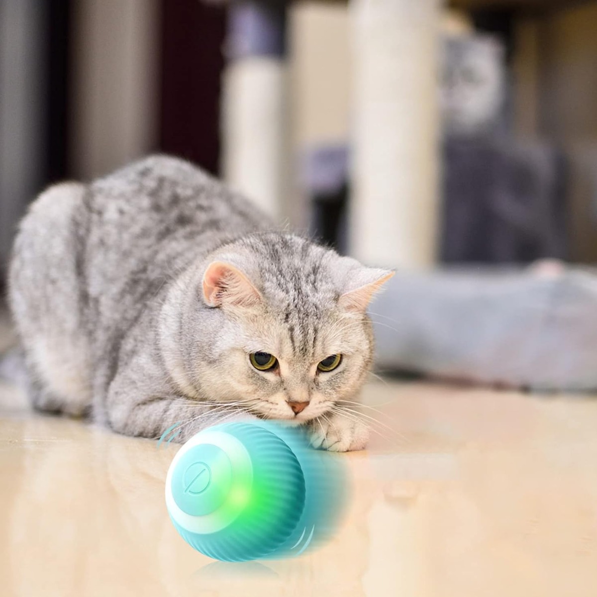 Умный мячик для животных PetGravity с хаотичным движением