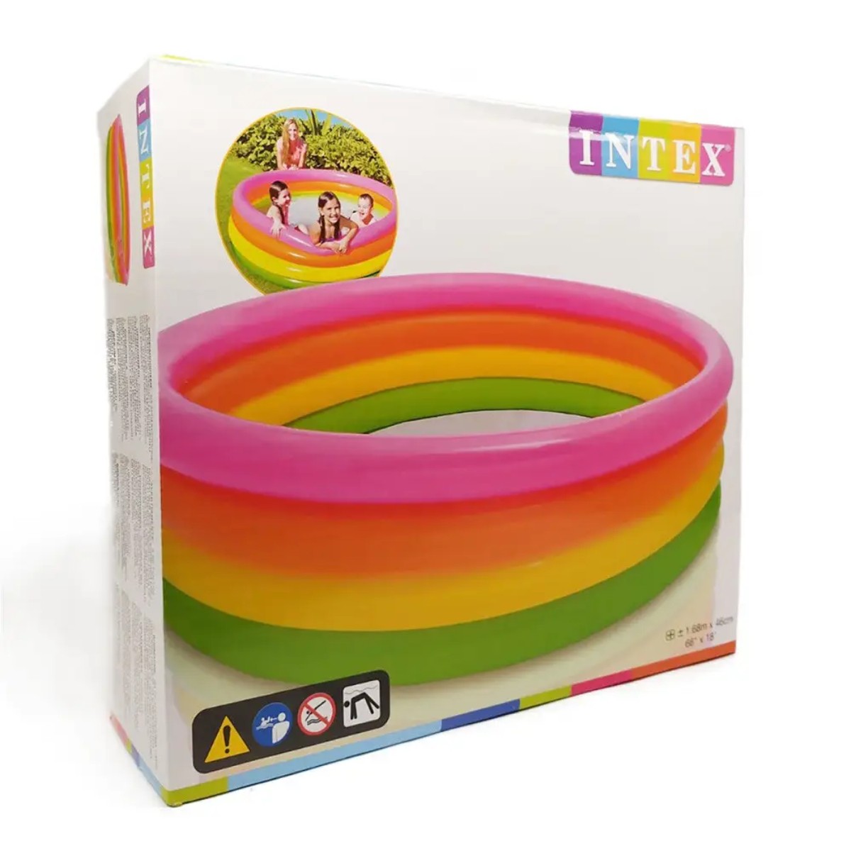 Бассейн надувной Intex 173 л (57412)