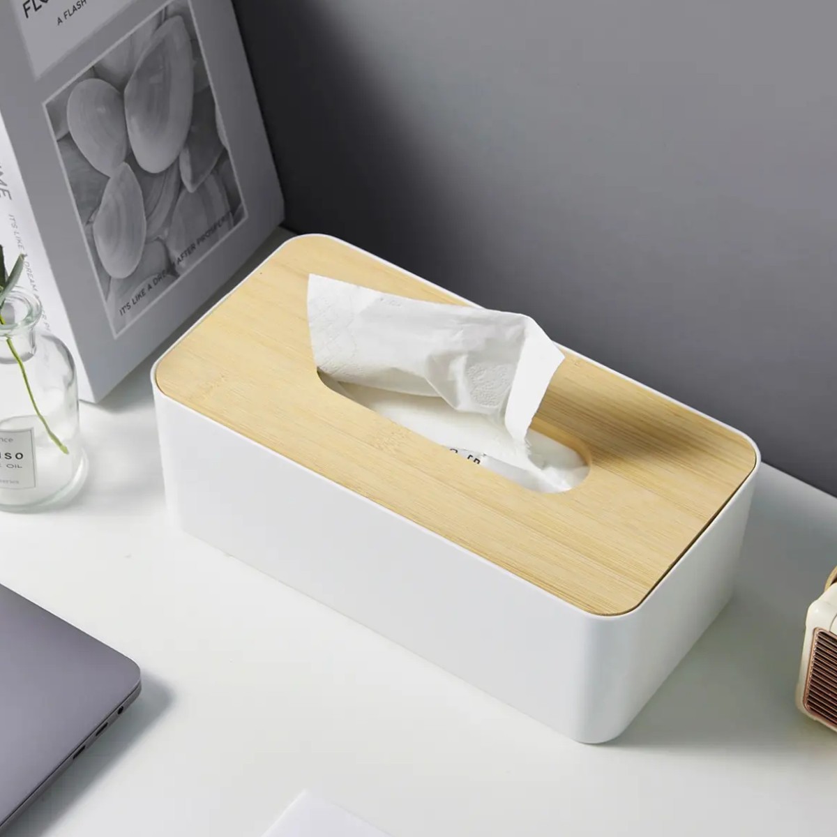 Диспенсер для серветок Tissue Box 21 х 12.5 х 9.5 см (R99071)