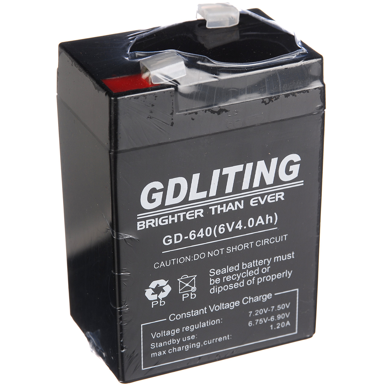 Аккумулятор для торговых весов GDLITING 6 V 4 A (GD-640)